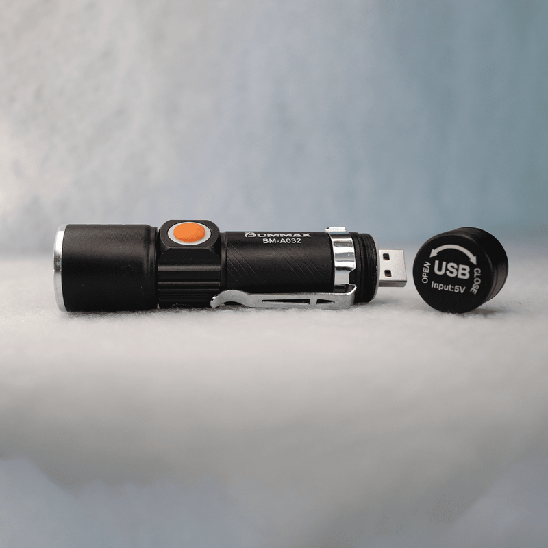Lanterna USB Luz Led Branca - Input 5v | Bommax